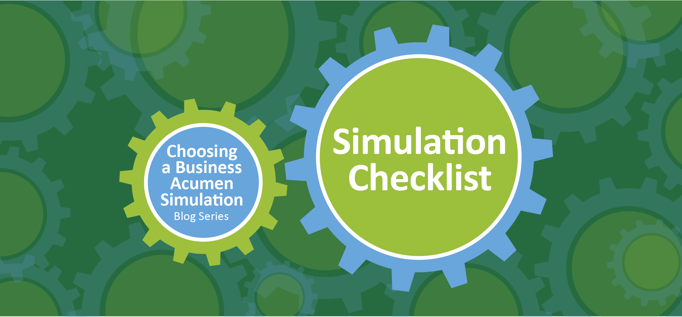 16. Simulation Selection Checklist