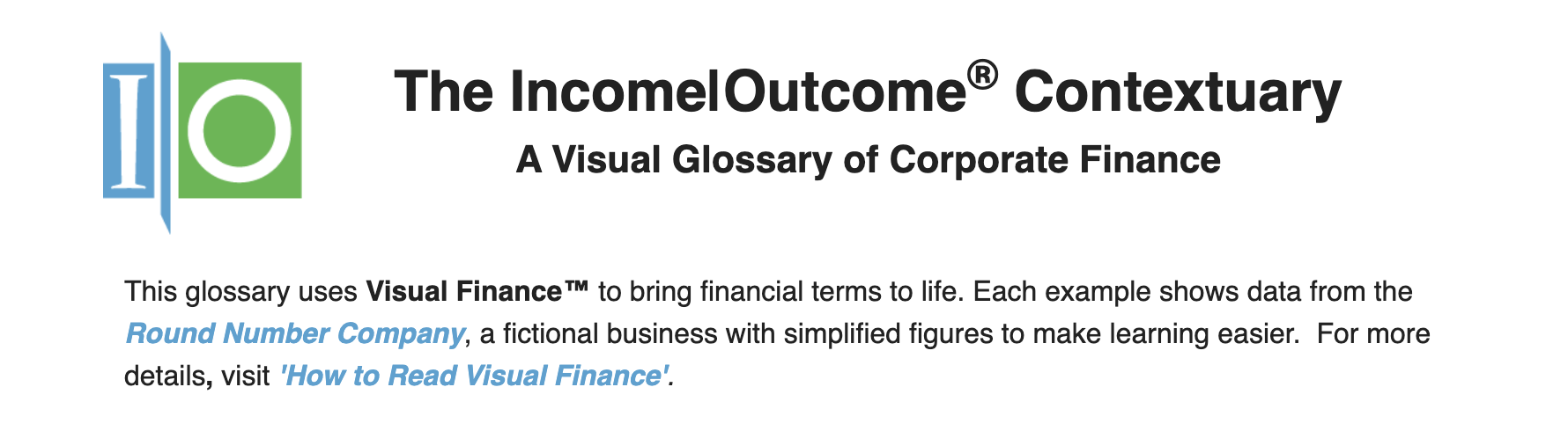 Income/Outcome Business Contextuary