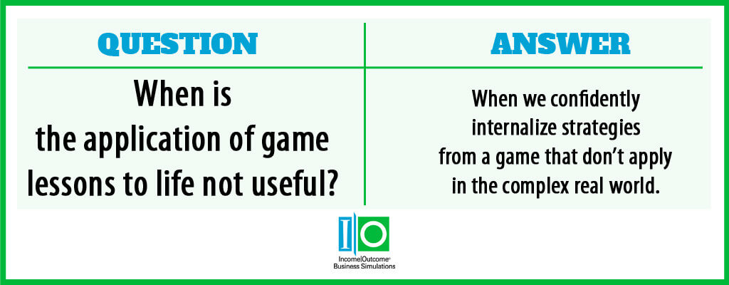 The Ludic Fallacy | Income Outcome