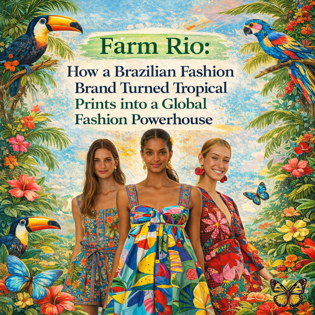Farm Rio: How a Brazilian Fashion Brand Turned Tropical Prints Into a Global Fashion Powerhouse