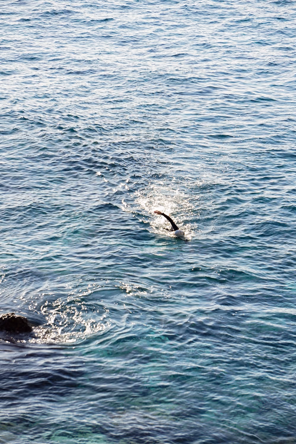Open water swimming in Madeira