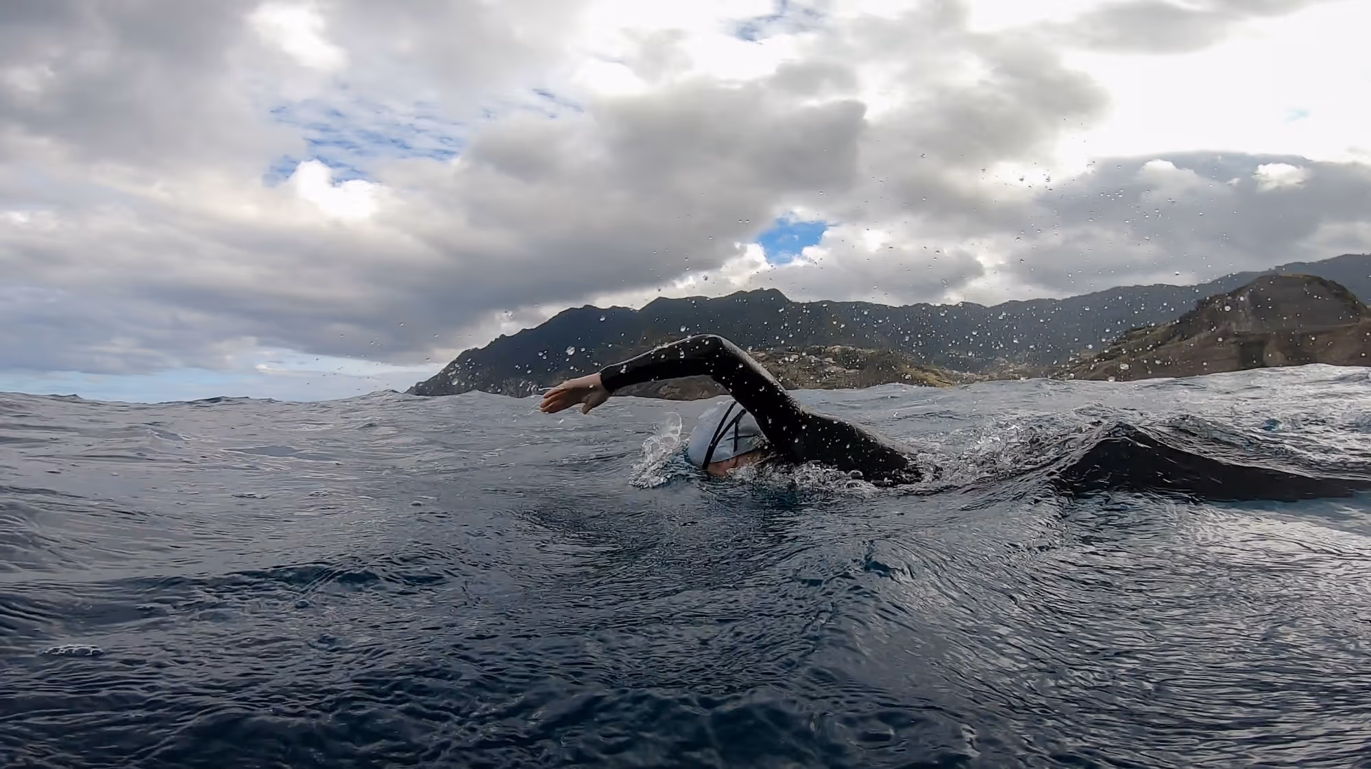 Open water swimming in Madeira