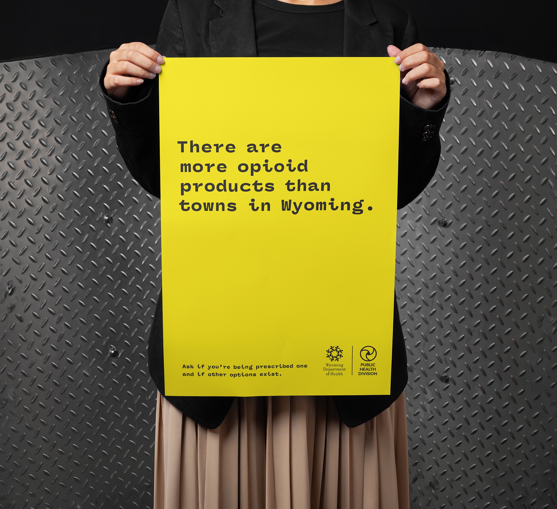 Shining a bright yellow light on Wyoming’s expanding prescription opioid problem.