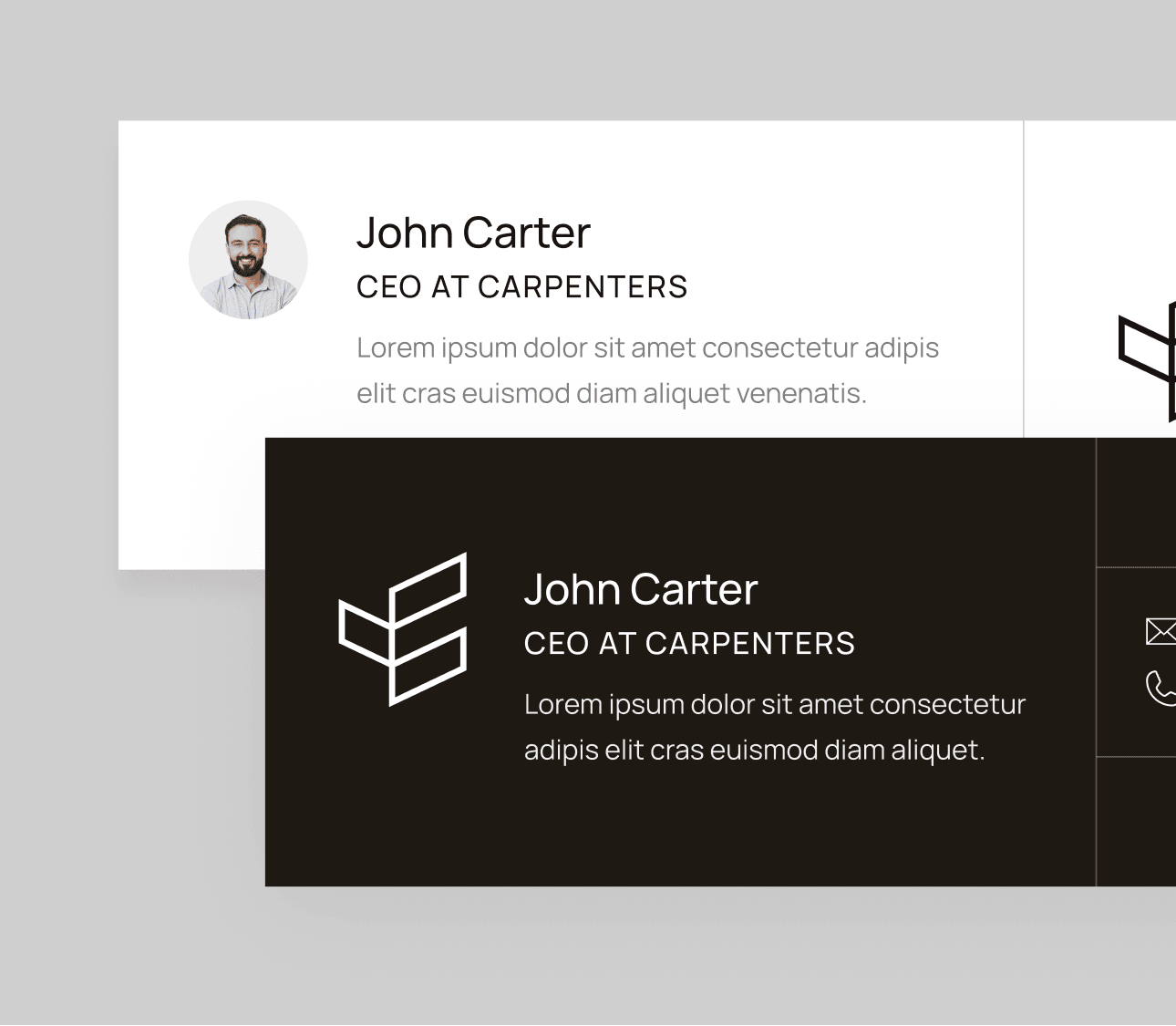 Email Signature - Carpenters X Webflow Template