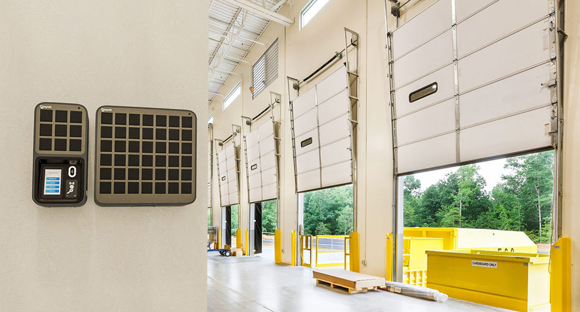 SmartBoxes in a warehouse