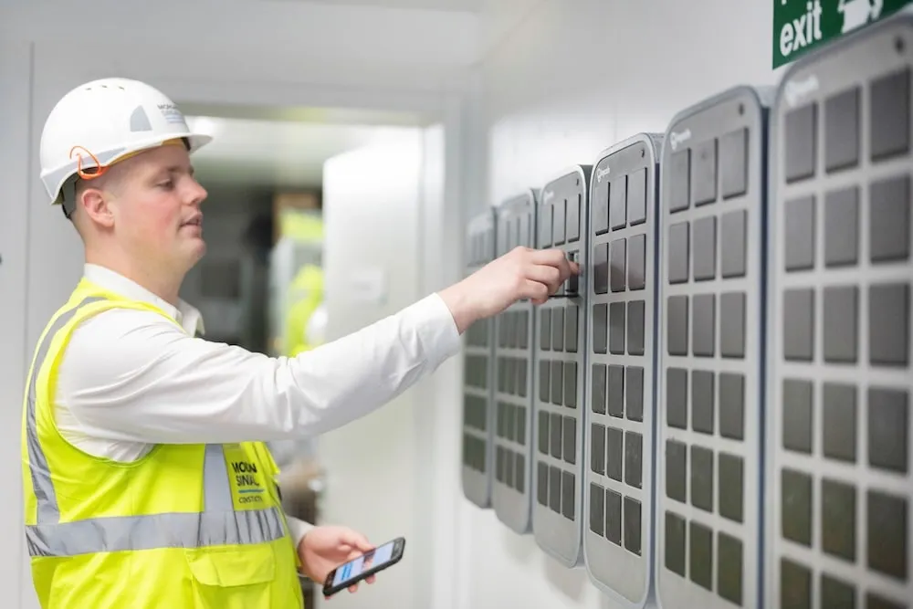 Morgan Sindall installation.