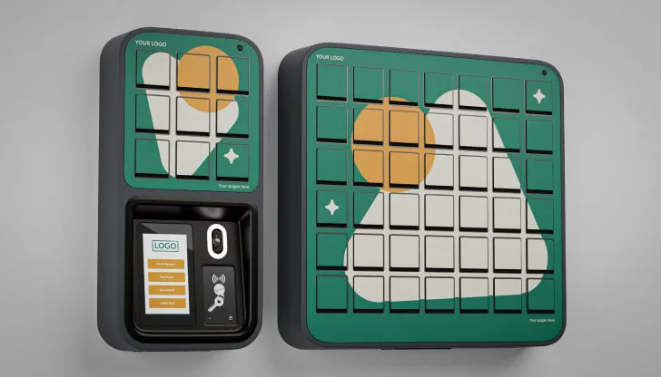 An MS5 and a MS5E-42 SmartBox showing a customized look.