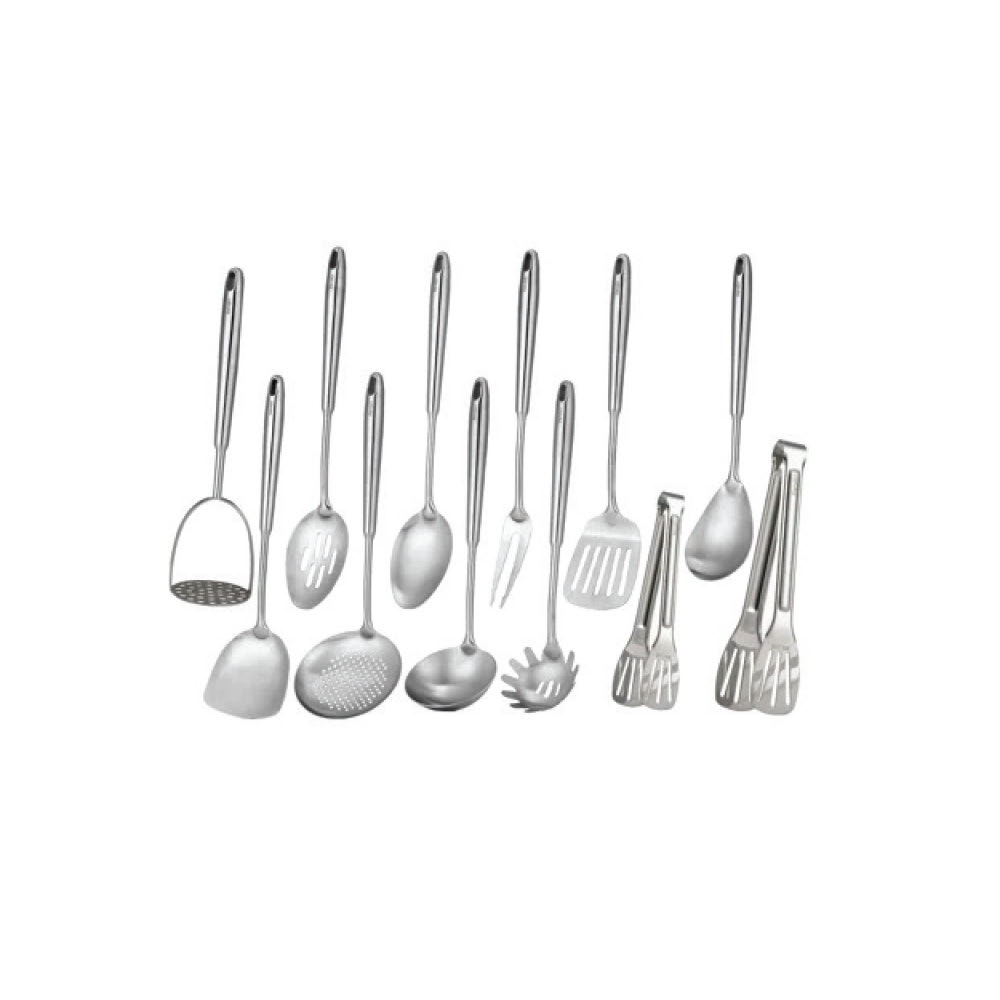 Silver Barbecue Cooking Utensils 