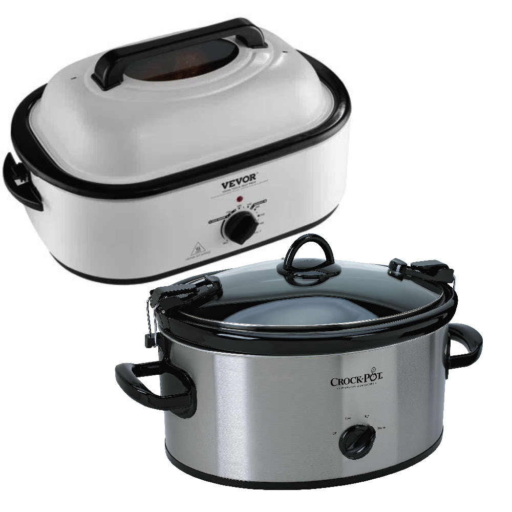 two slow cooker crockpots