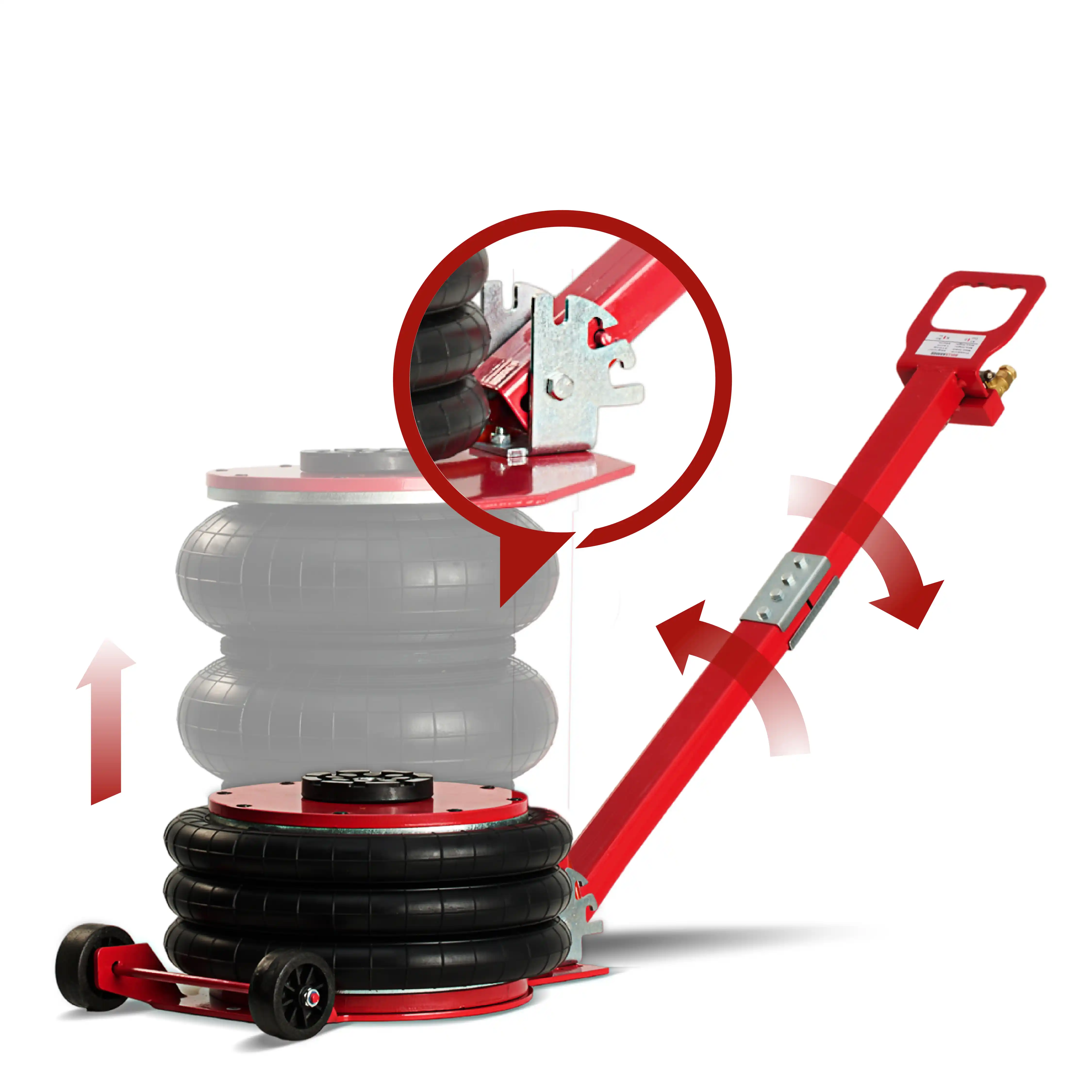 Pneumatic Air Jack - Adjustable handle 5 T (CJ-486)