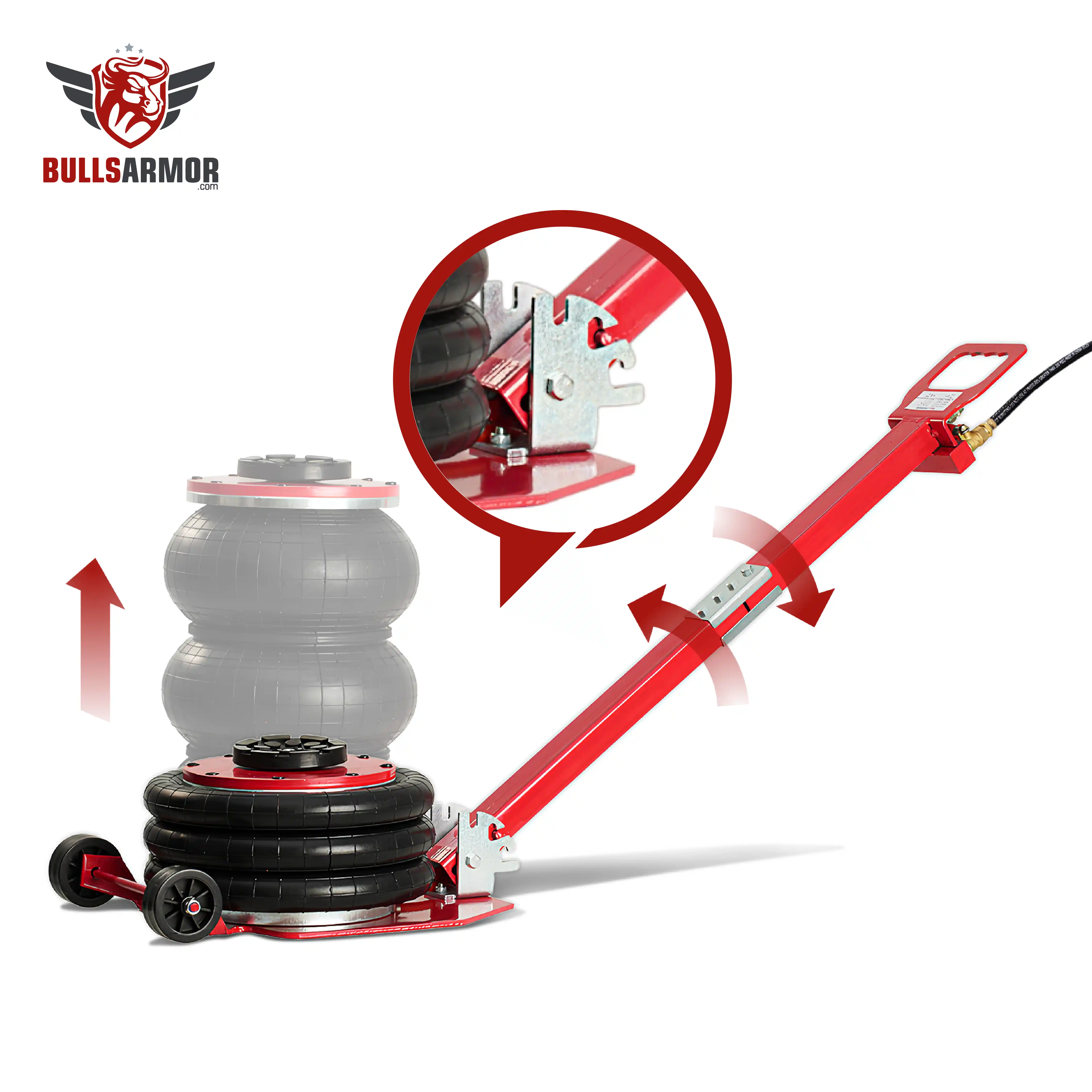 Pneumatic Air Jack - Adjustable handle 3 T (CJ-151)