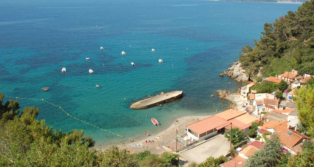 Plage du Pin de Galle Toulon