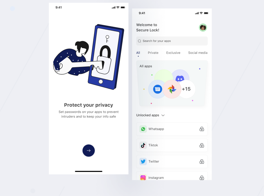 Secure Lock design