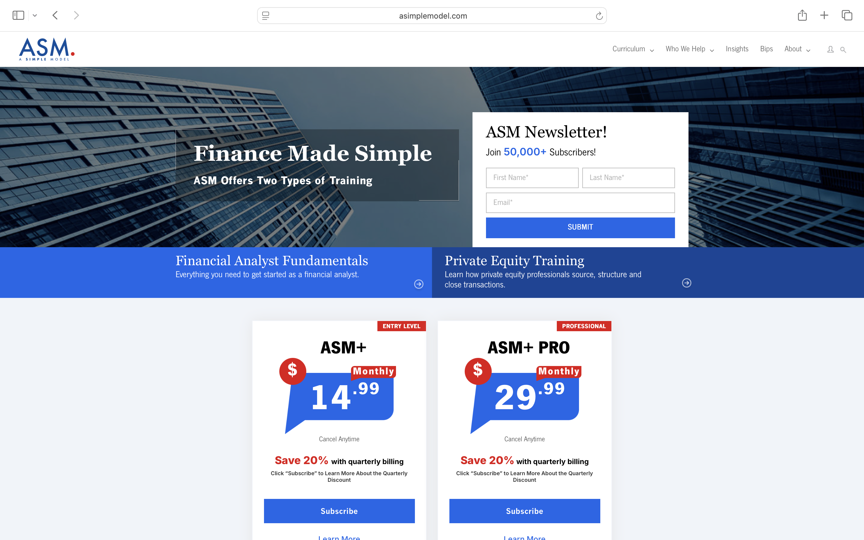 ASimpleModel.com