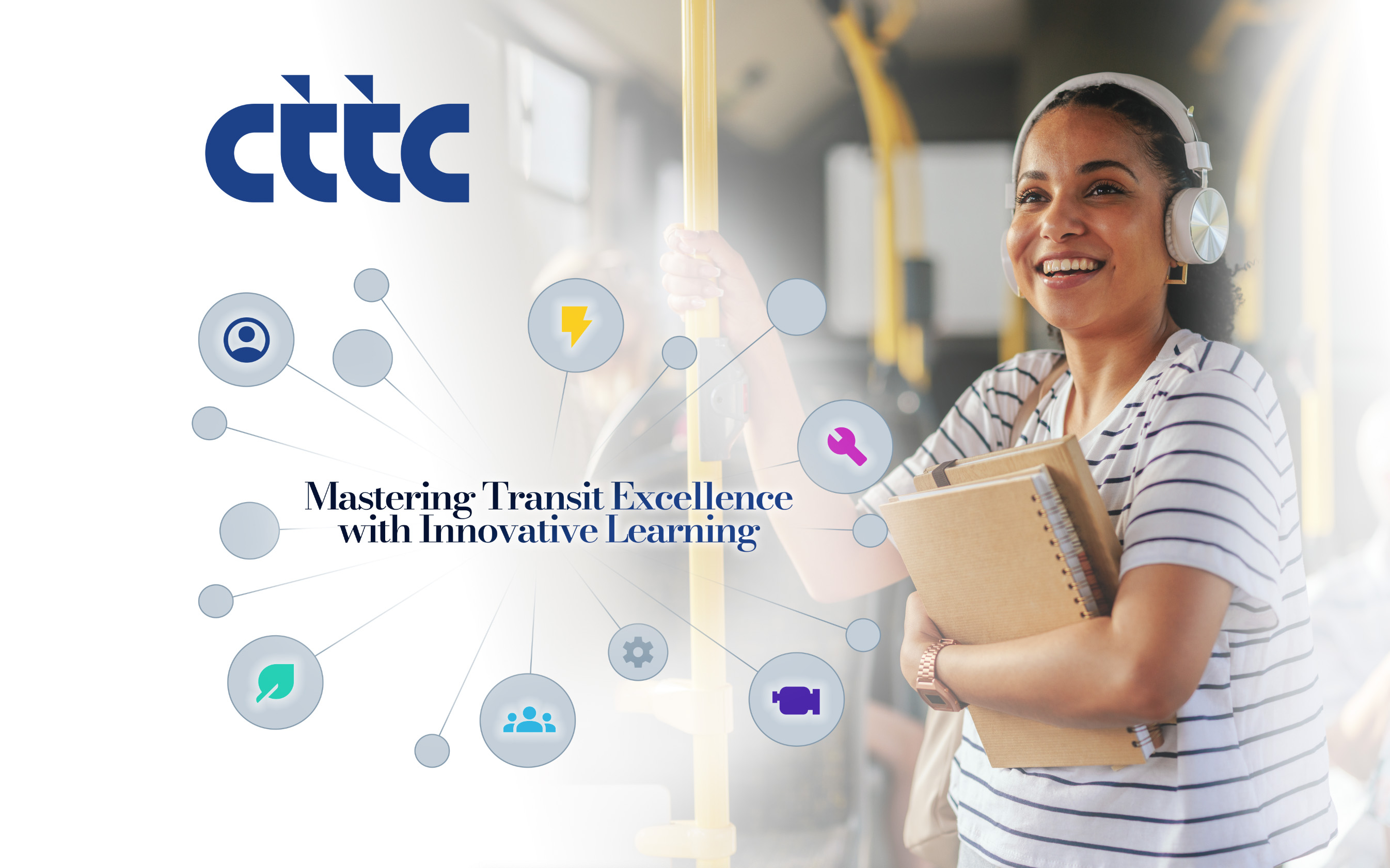 The 20th-anniversary celebration and rebranding will be highlighted at the California Transit Association Conference at the San Jose McEnery Convention Center. Attendees will have the opportunity to connect with Maggie Pears, CTTC’s executive director, to learn more about the organization’s future direction.