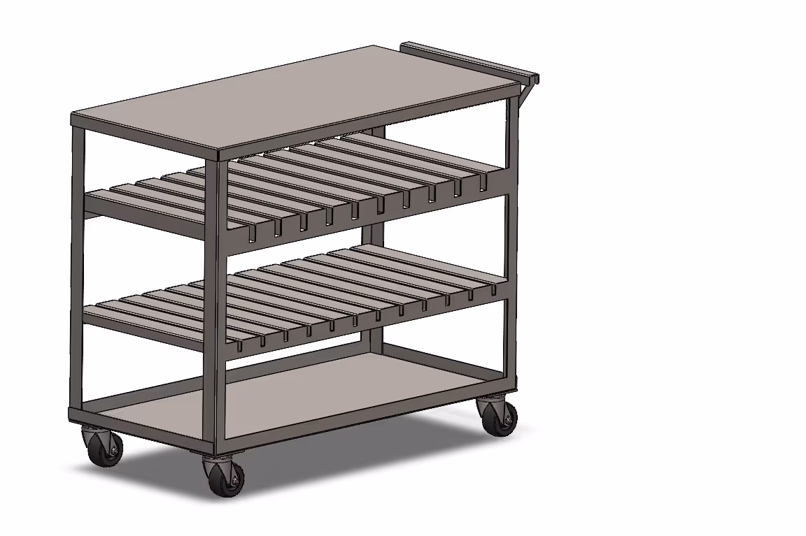 Press Break Tooling Cart