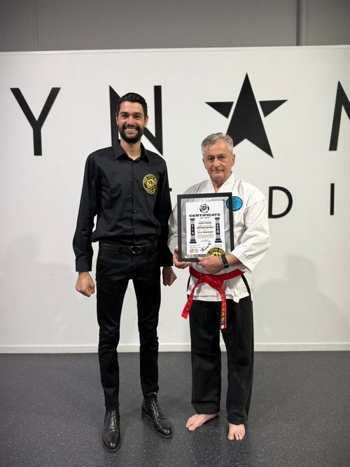 F.T.O. KARATE-DO Honorary Membership Presentation Prof. Dr. Darko Tuskan OAM