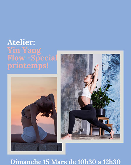 Atelier Ying Yang Flow - spécial printemps