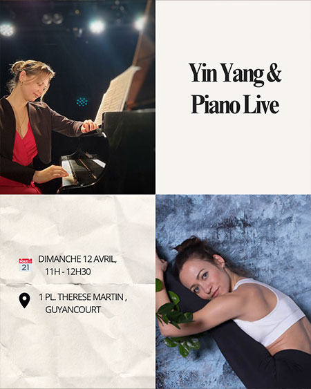 Yin Yang et Piano Live