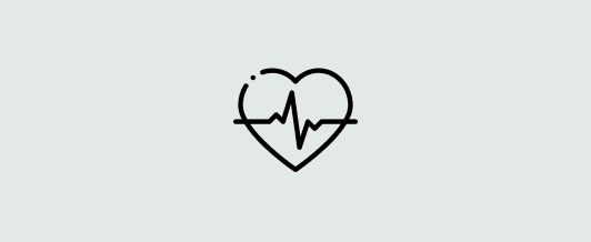 Icon von einem Herz Arbeitshygiene & EHS