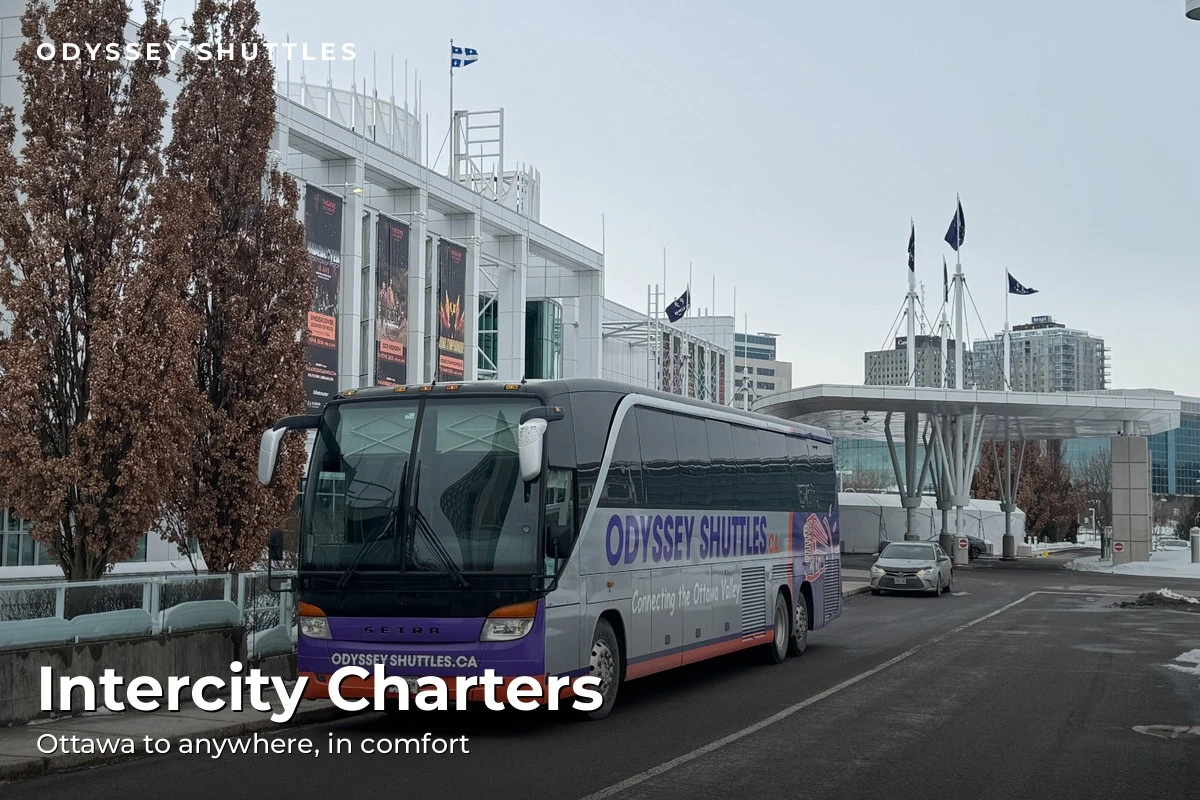Odyssey Shuttles intercity charter coach