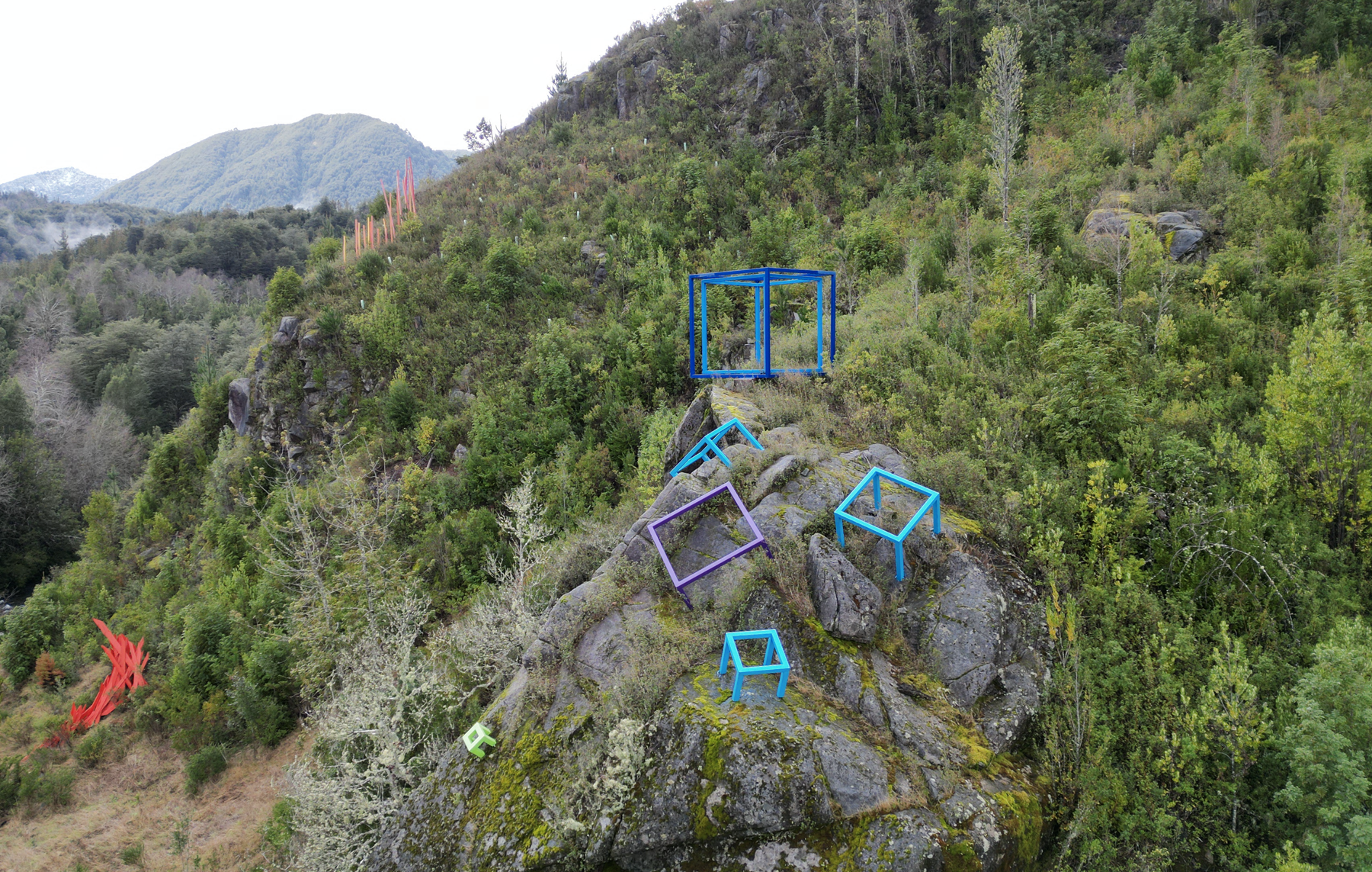 Parque Los Encinos: el proyecto de Cecilia Rojas y George Anastassiou en Lago Colico