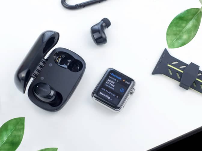 Aukey Earbuds Image - Affiliate X Webflow Template