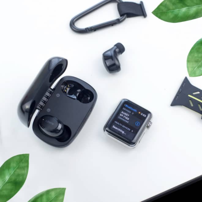 Aukey Earbuds Image - Affiliate X Webflow Template