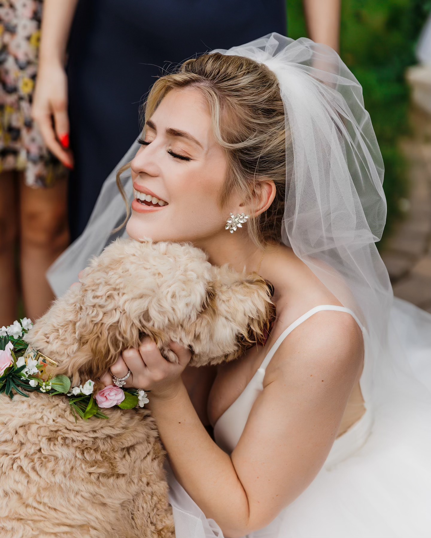 North Georgia farm wedding venue couple standing in farm pasture