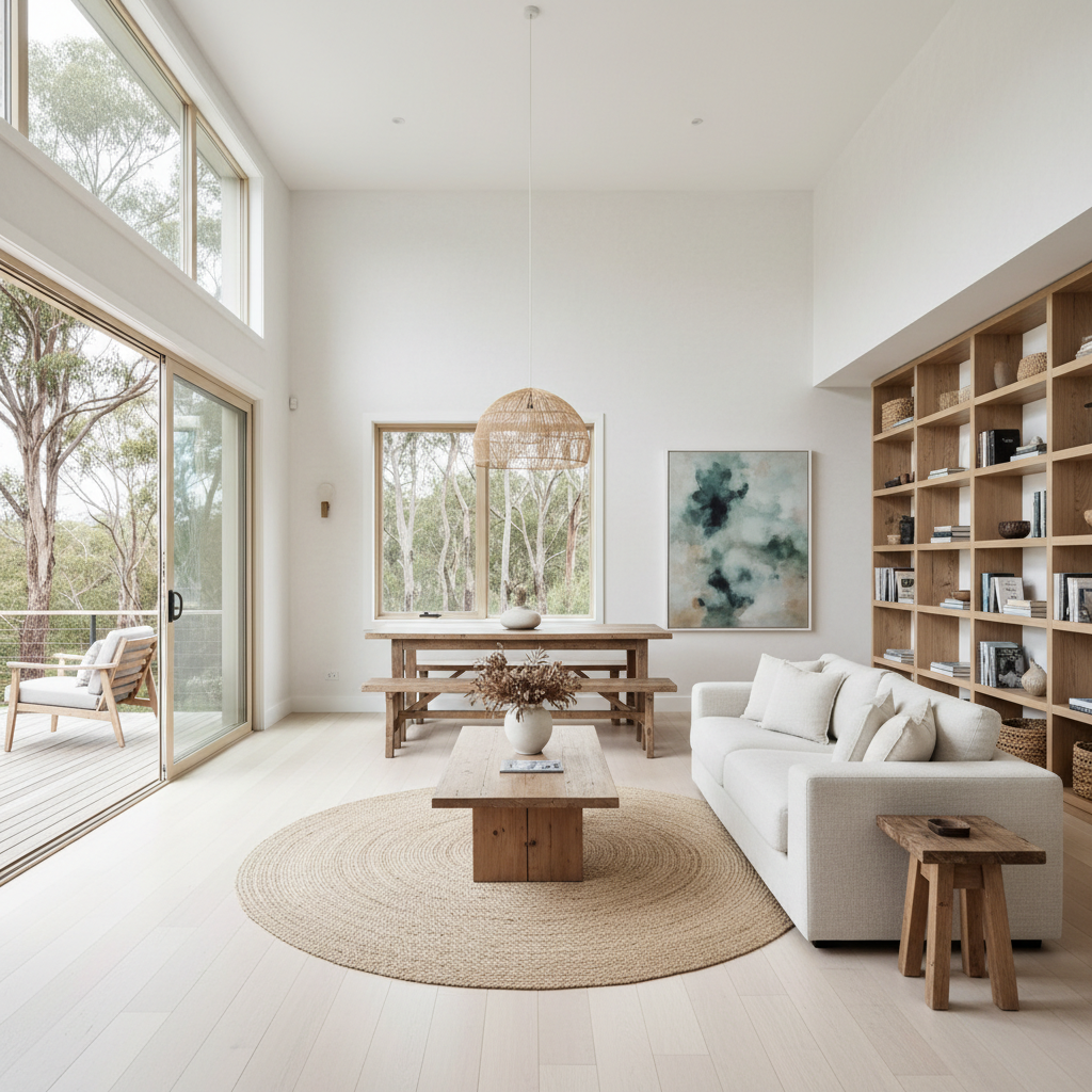Prepared short-stay property interior