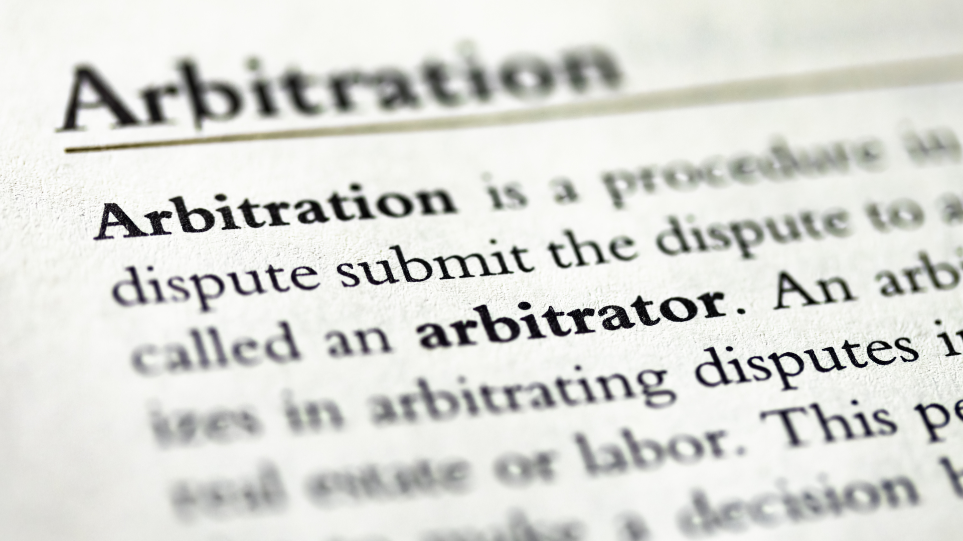 Understanding Arbitration: How It Works and When to Use It