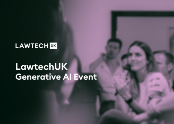 LawtechUK Generative AI Event
