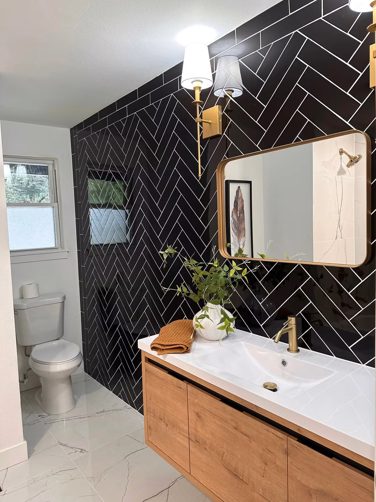 Tile floor installation in Lynnwood, WA by Wills Flooring