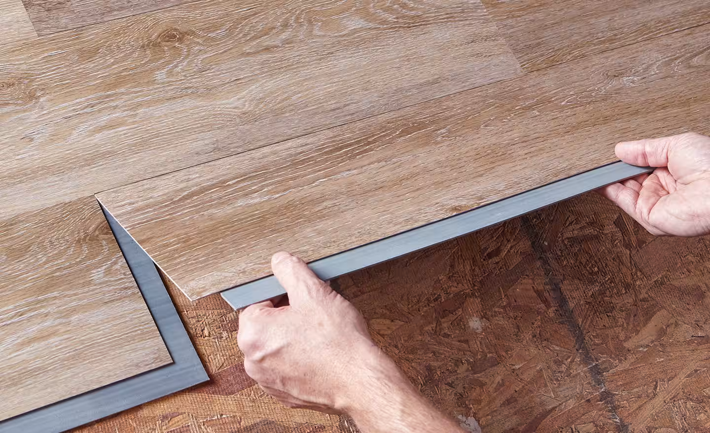 Luxury vinyl plank (LVP) flooring installation by Wills Flooring