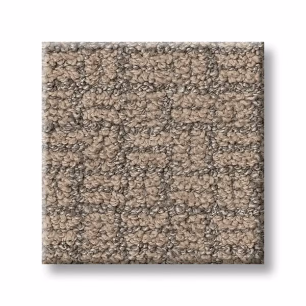 Shaw Soothing Surround carpet sample in Beige Bisque