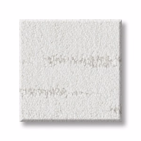 Shaw Rustique Vibe carpet sample in Purity