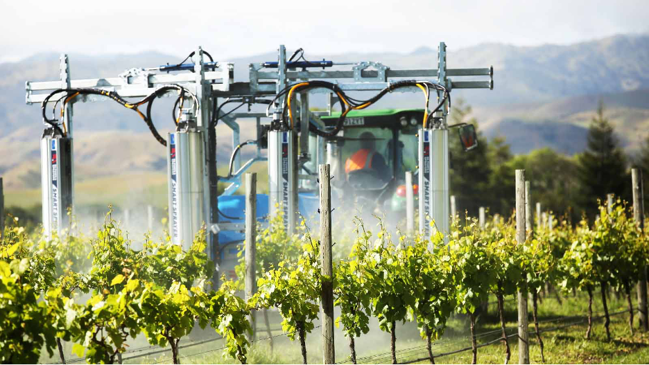 Figure 4 - Smart sprayer in action (BA Pumps and Sprayers)