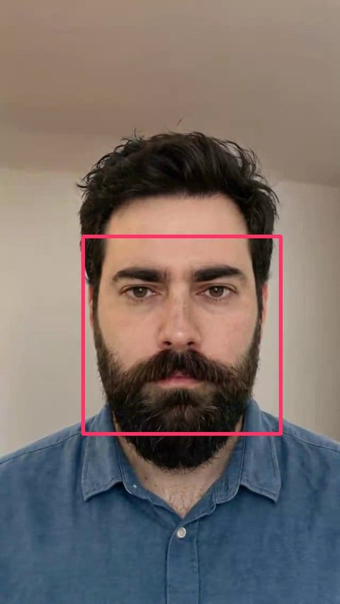 Face located
