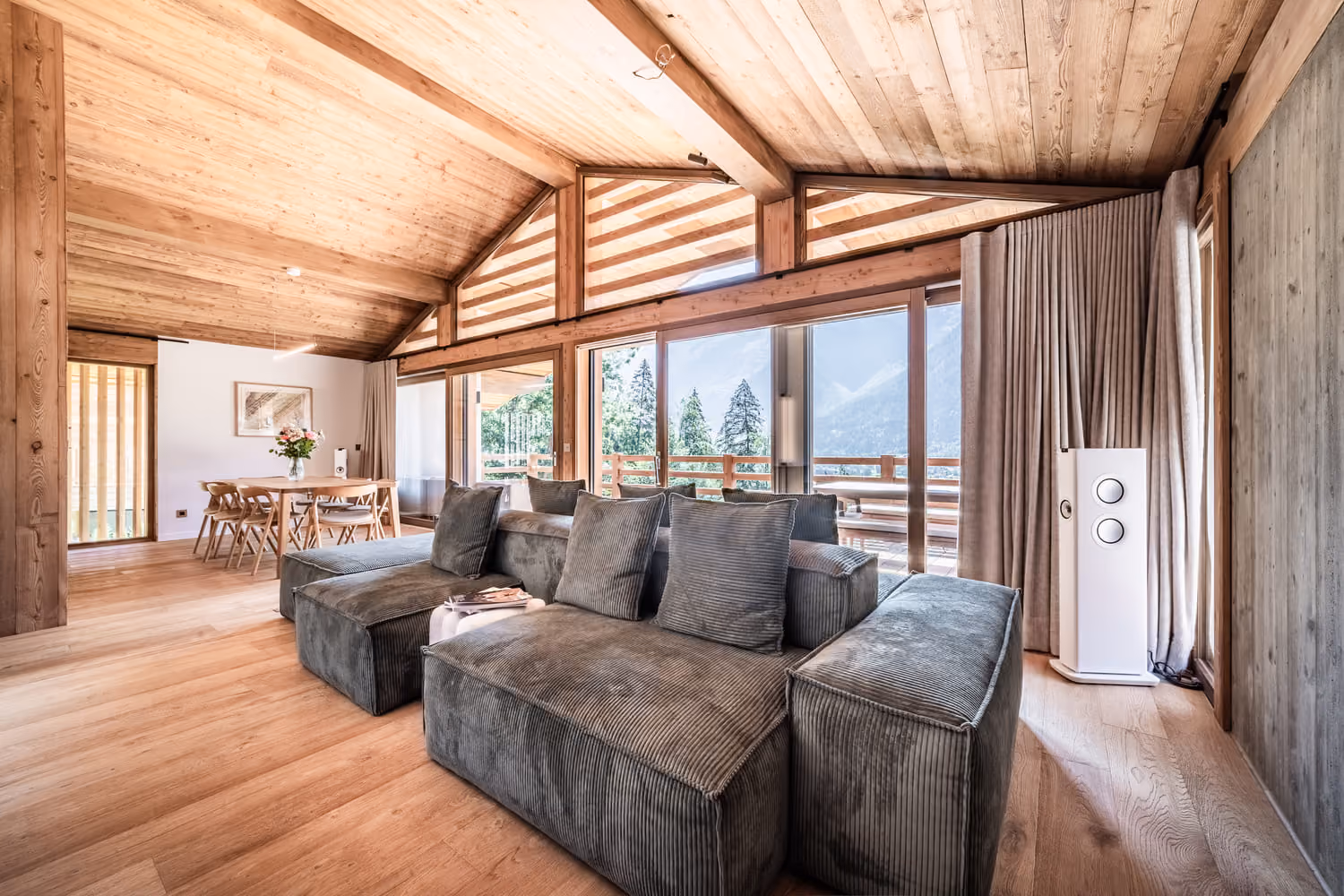 Refuge alpin de 200 m² avec sauna à 6 km de Chamonix