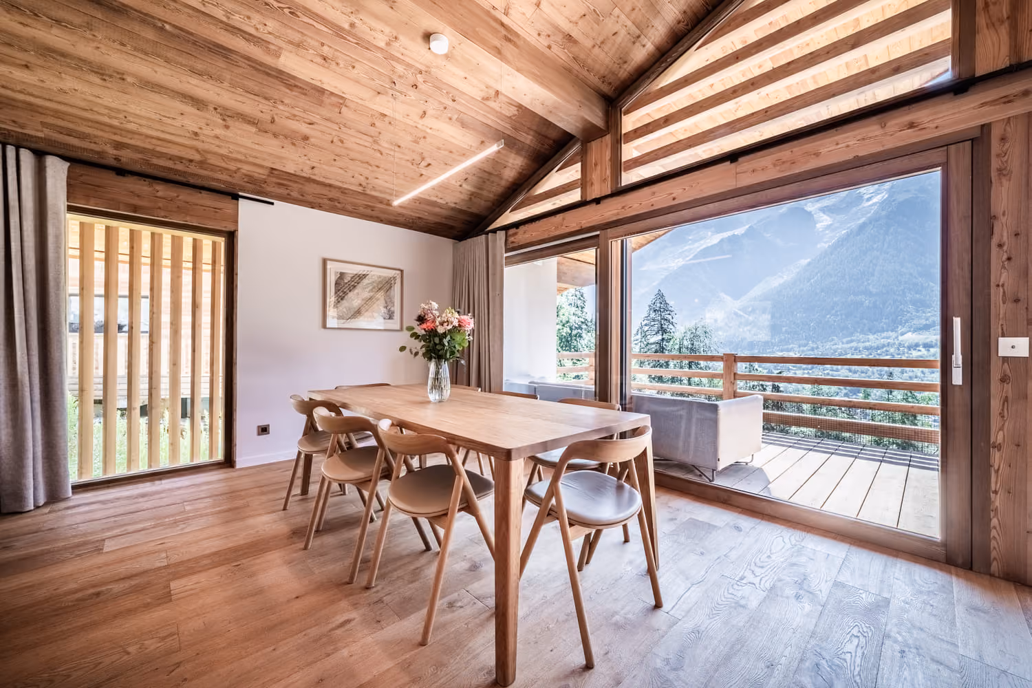 Espace bien-être avec sauna au Chalet Astrée