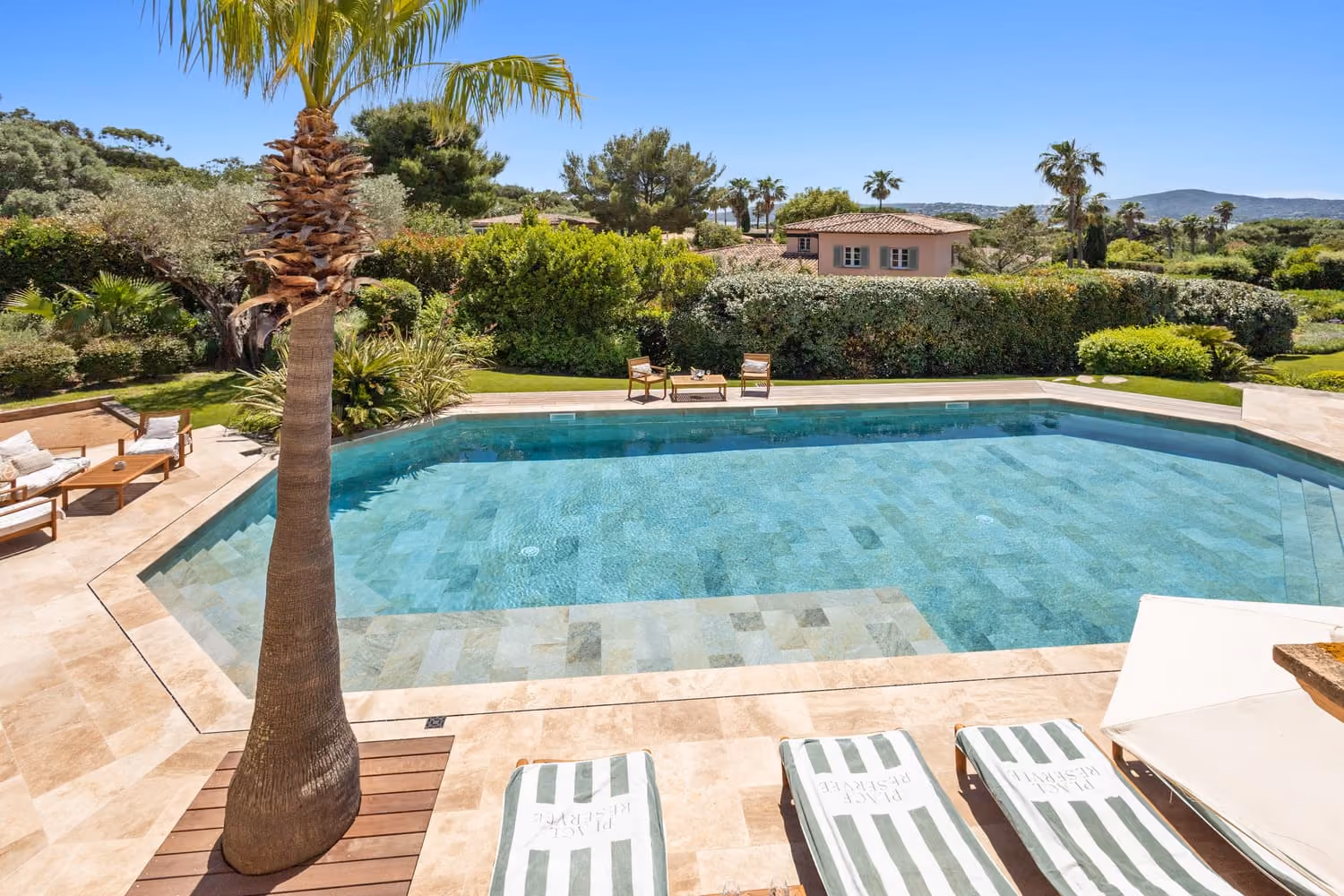 Villa Rigaux, villa de luxe à Grimaud dans le Golfe de Saint-Tropez