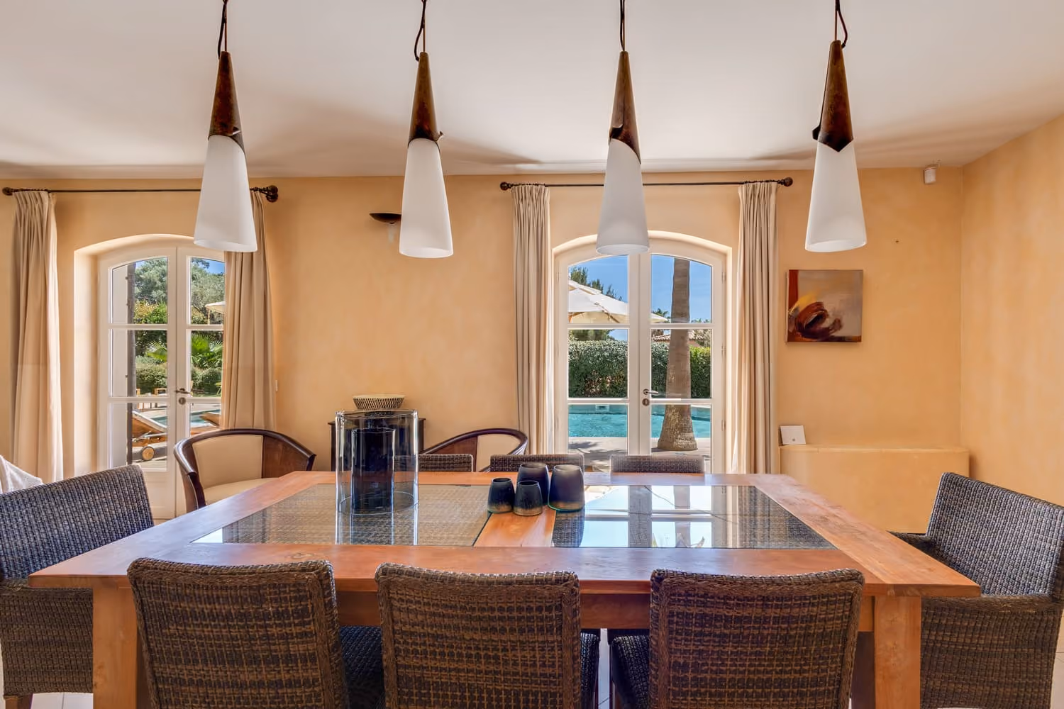 Villa méditerranéenne avec vue mer près de Saint-Tropez