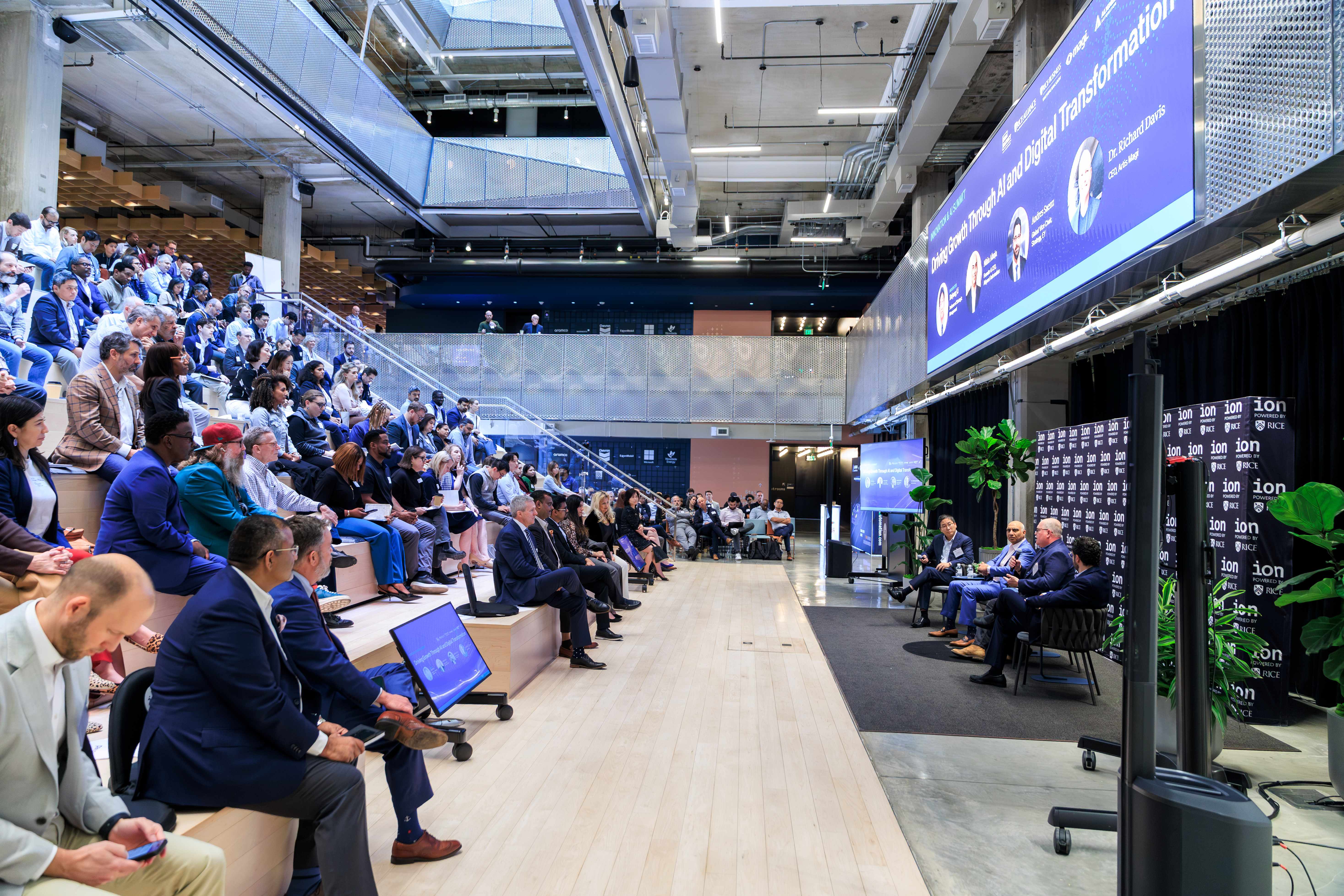 Enterprise AI leadership panel at Innovation and AI Summit hosted by Rice Business