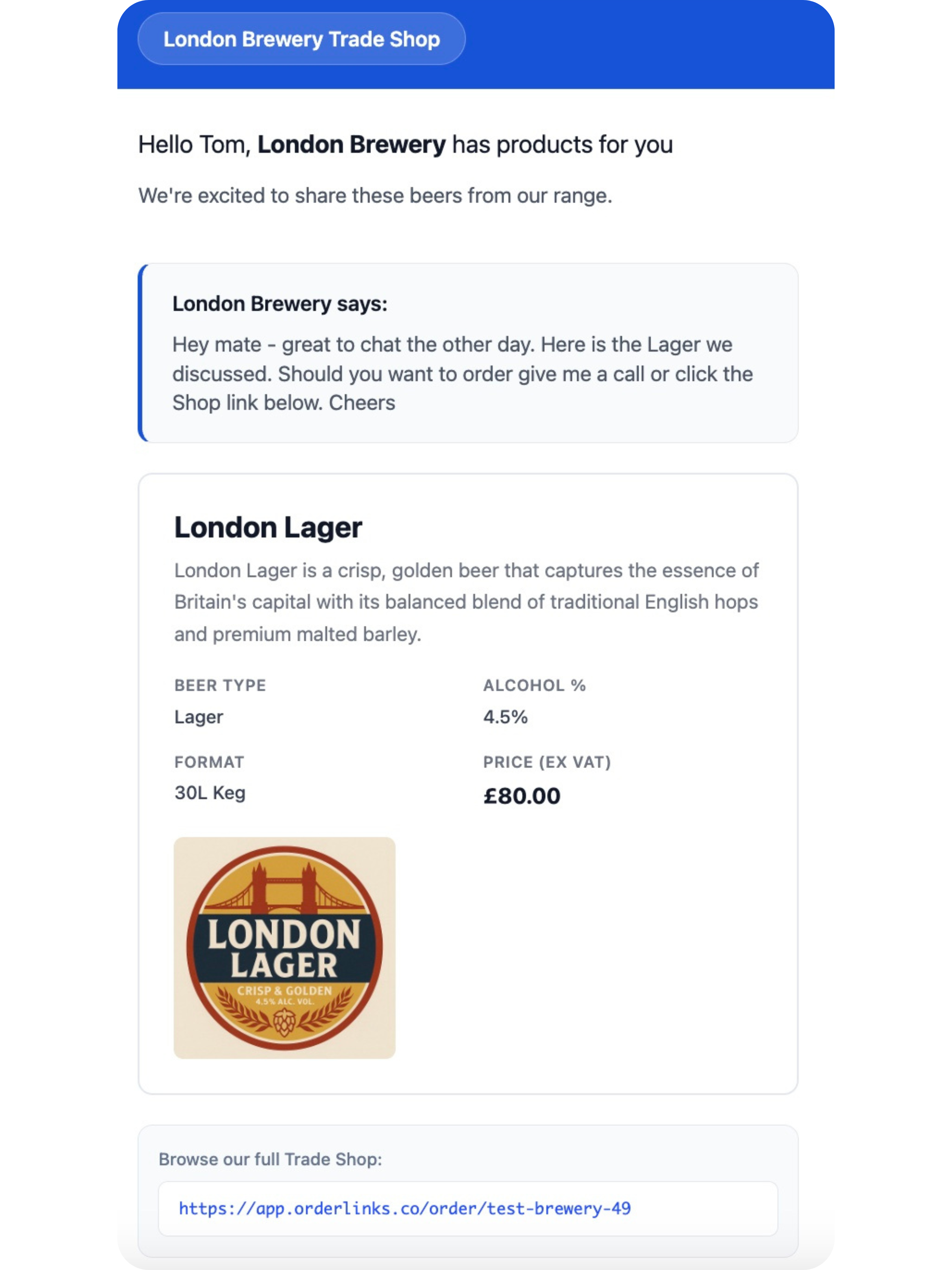 Orderlinks Buyer Engagement