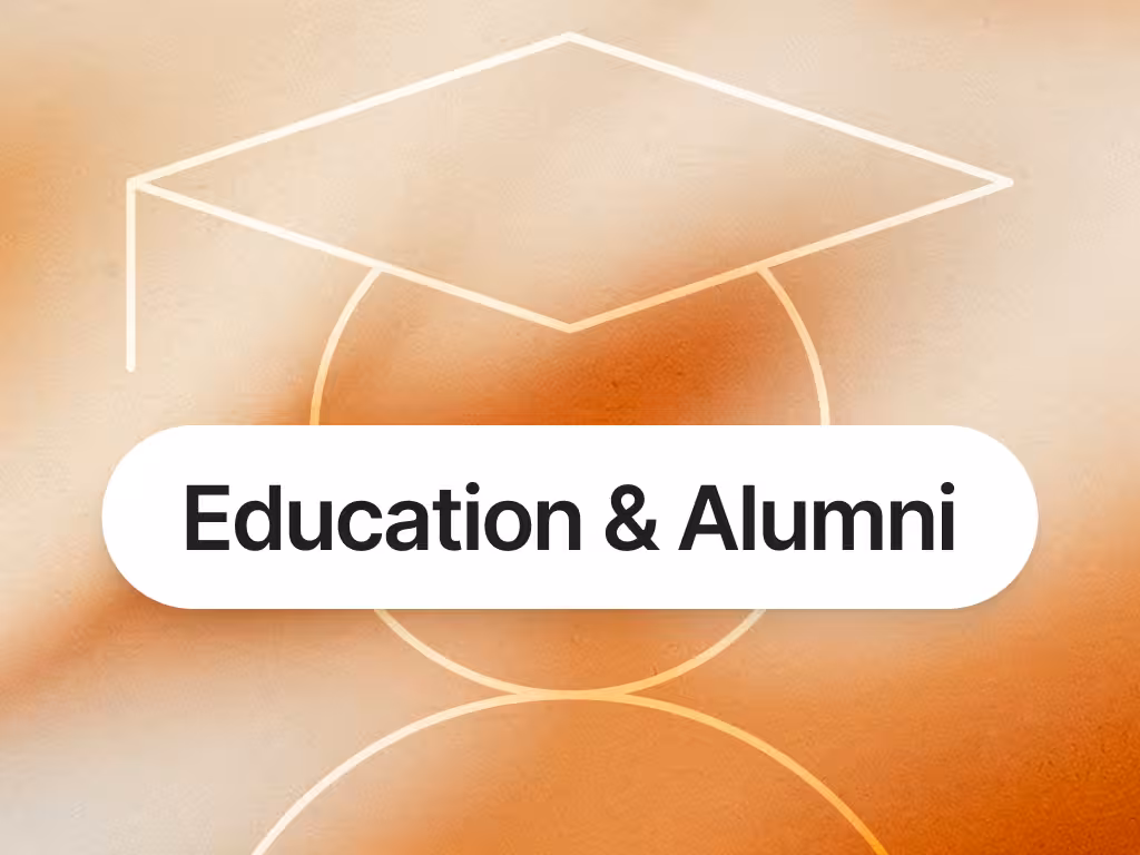 Education & Alumni