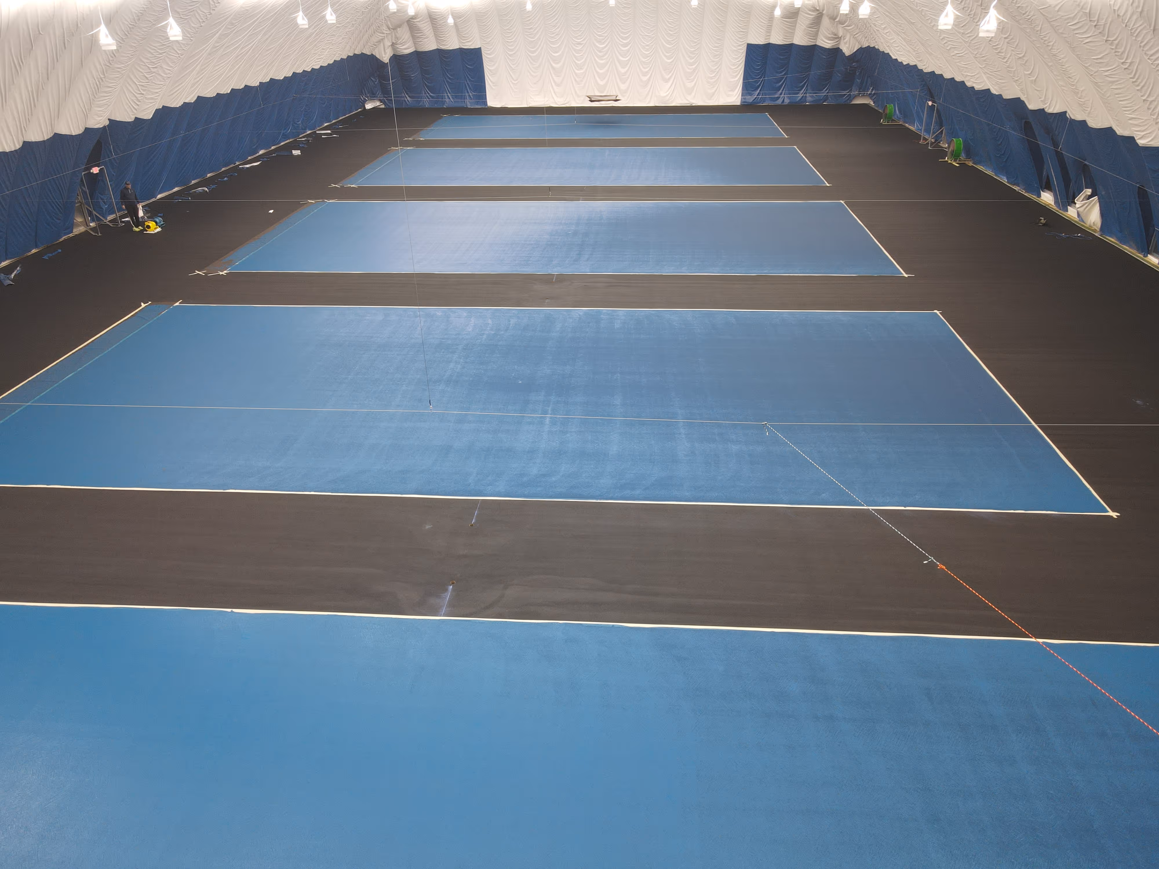 Crack Repair & Resurfacing - indoor sports 