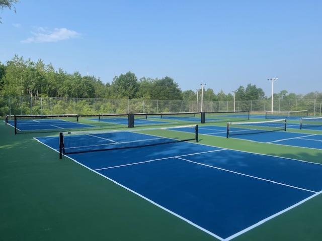 Athletic Court Design & Marking -outdoor court 