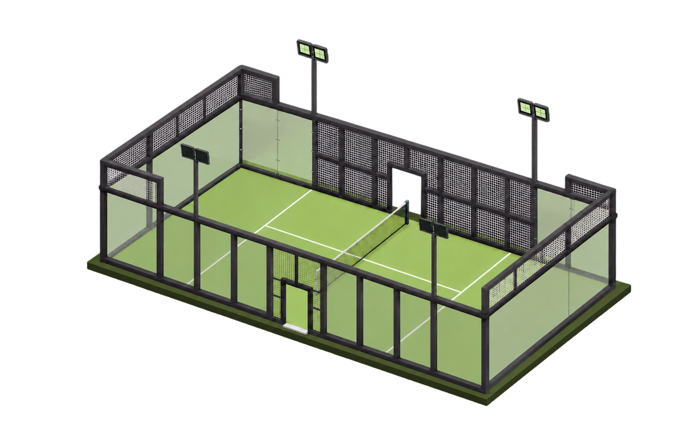 Tournament+ Outdoor Padel Court Design