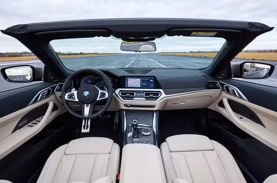 Enjoy a sports car driving sensation with a BMW M440i rental in Switzerland