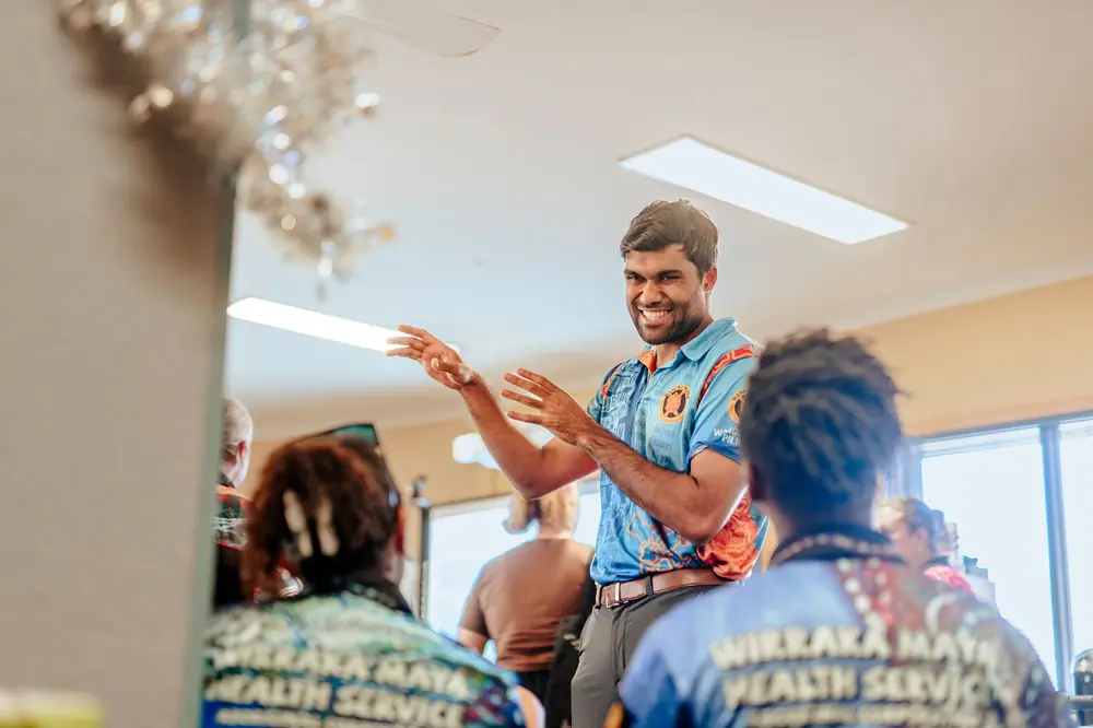 Lyfe Languages workshop with Wirraka Maya Health Service staff in the Pilbara